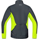 Bunda GORE C5 WS Thermo Trail Jacket black/neon yellow