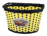 Detský košík PRO-T na riadidlá čierny, šedý, červený, žltý