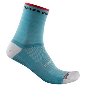 Dámske ponožky Castelli ROSSO CORSA W 11 svetlo modré Celeste