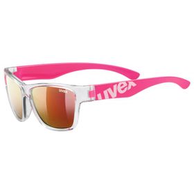 Detské okuliare Uvex SPORTSTYLE 508 clear pink