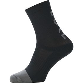 GORE M Mid Brand Socks black/graphite grey 41-43/L