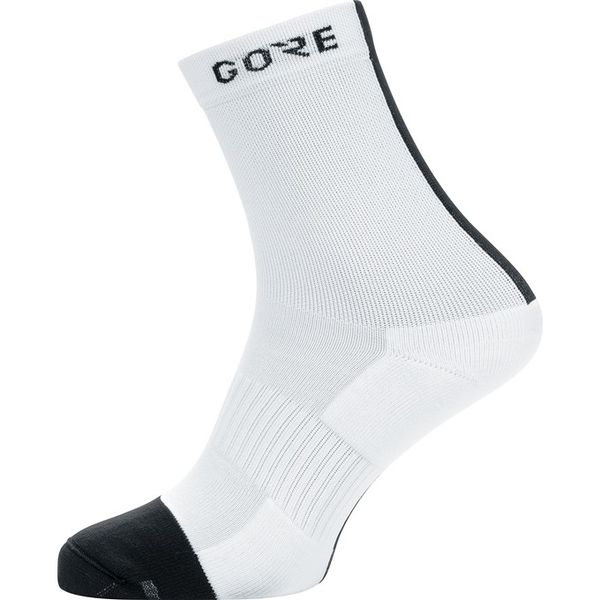 GORE M Mid Socks-white / black-44/46