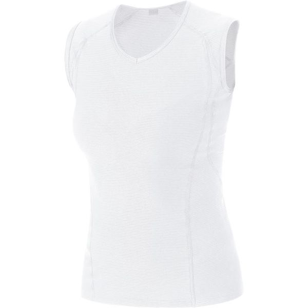 GORE M Women Base Layer Sleeveless Shirt-white-44