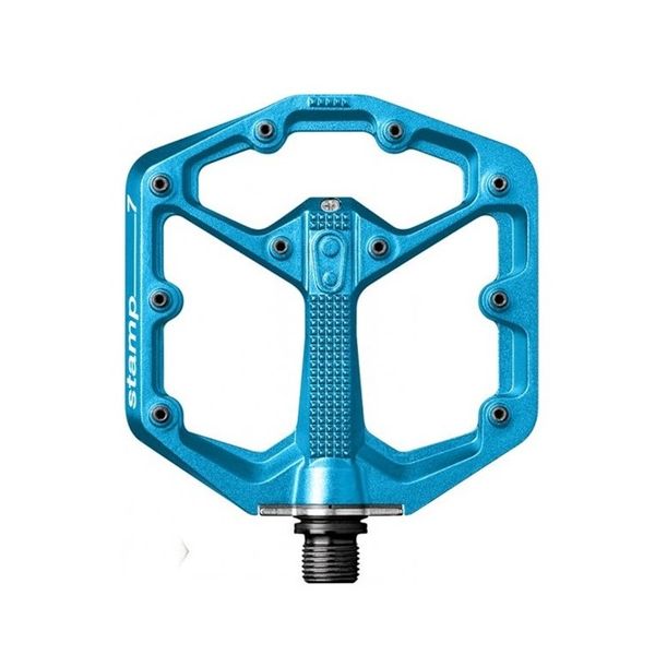 Pedále CRANKBROTHERS Stamp 7 Small Electric Blue