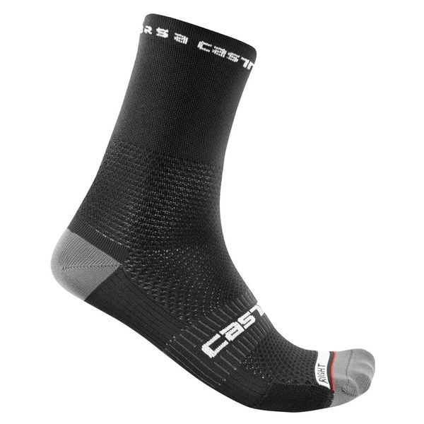 Ponožky Castelli ROSSO CORSA PRO 15 čierne