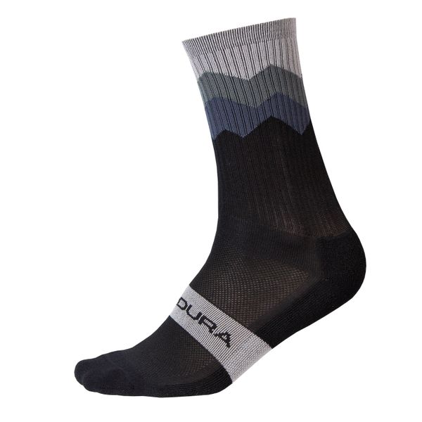 Ponožky Endura Jagged Sock čierne