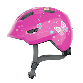 Prilba ABUS Smiley 3.0 pink butterfly
