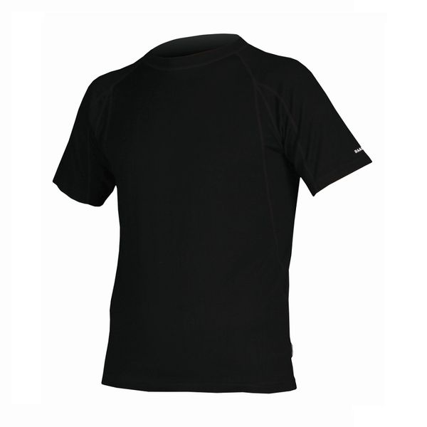 Tričko Endura Merino S/S Base Layer čierne